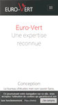 Mobile Screenshot of euro-vert.fr